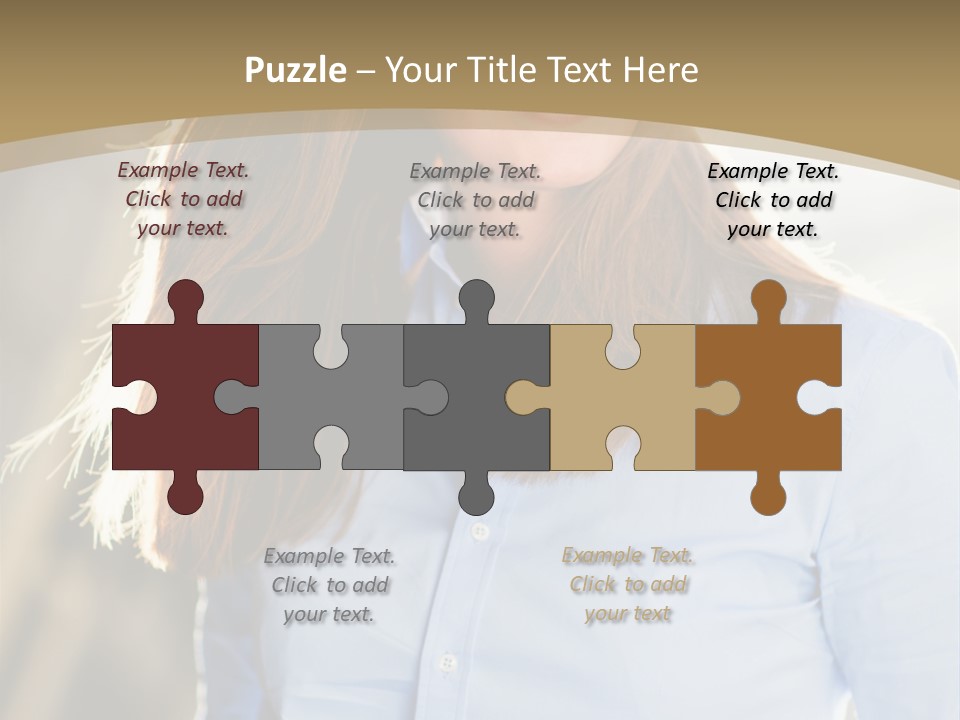 Walking Sunny Summer PowerPoint Template