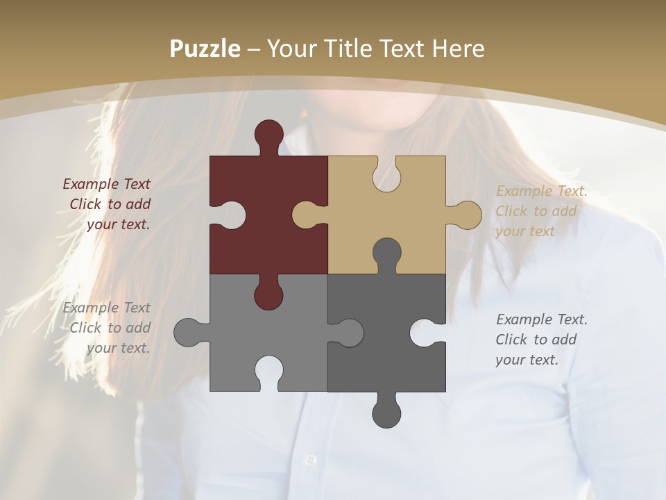 Walking Sunny Summer PowerPoint Template