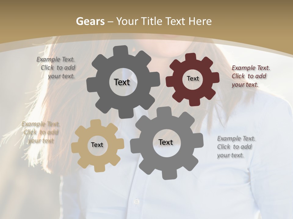 Walking Sunny Summer PowerPoint Template