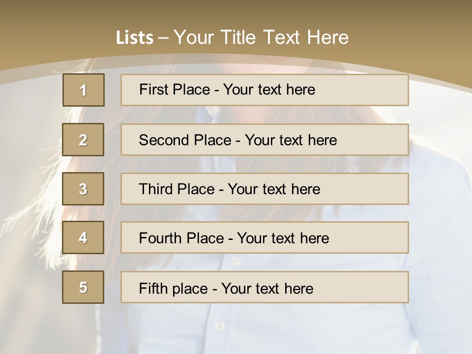Walking Sunny Summer PowerPoint Template
