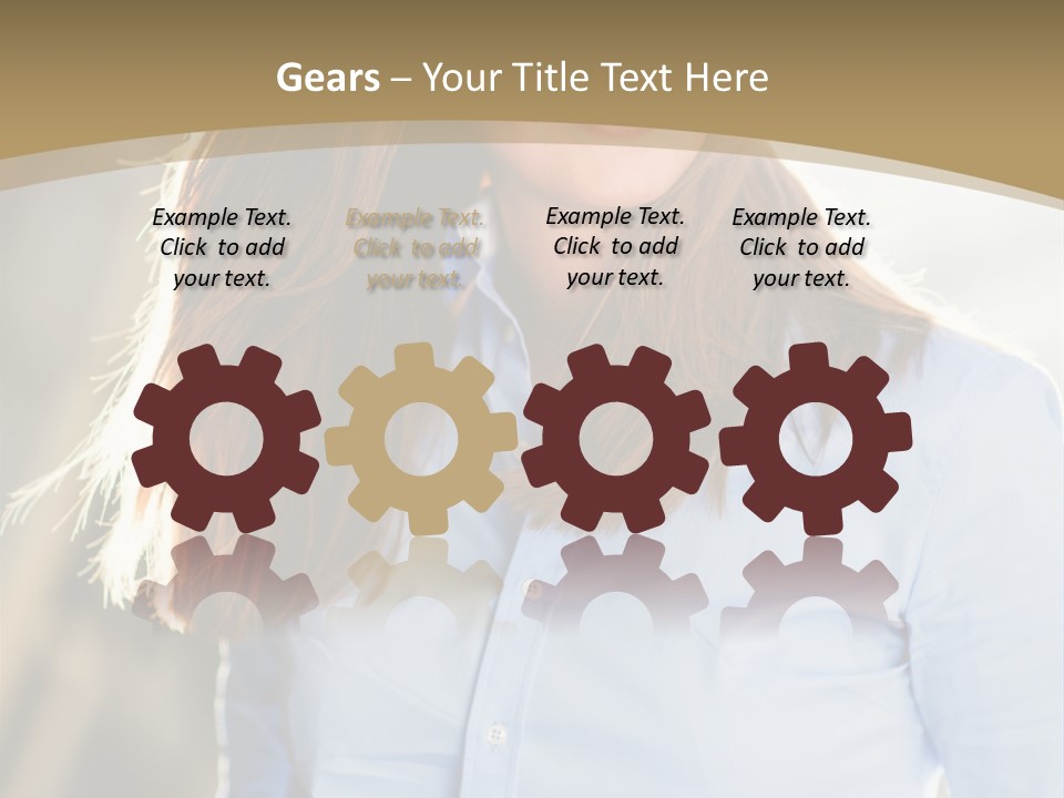 Walking Sunny Summer PowerPoint Template