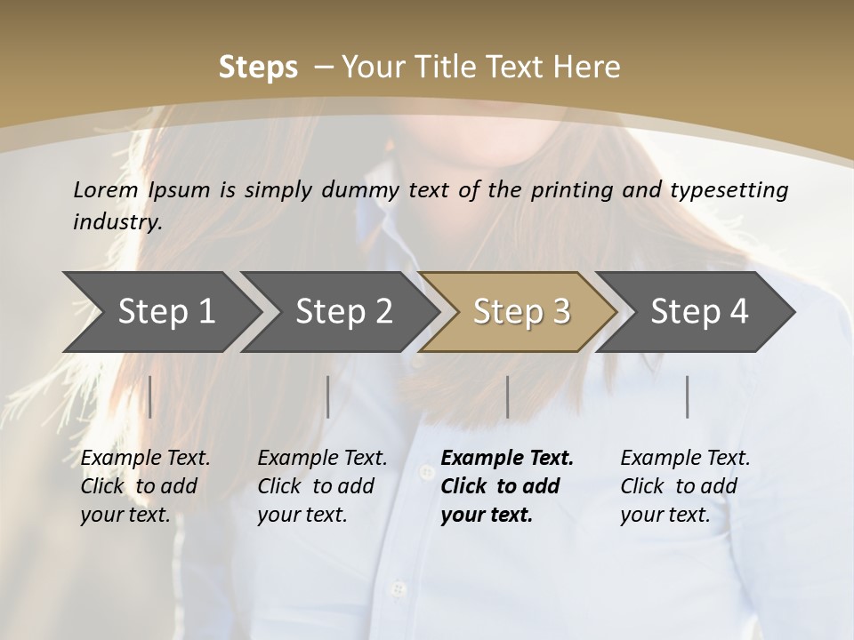 Walking Sunny Summer PowerPoint Template