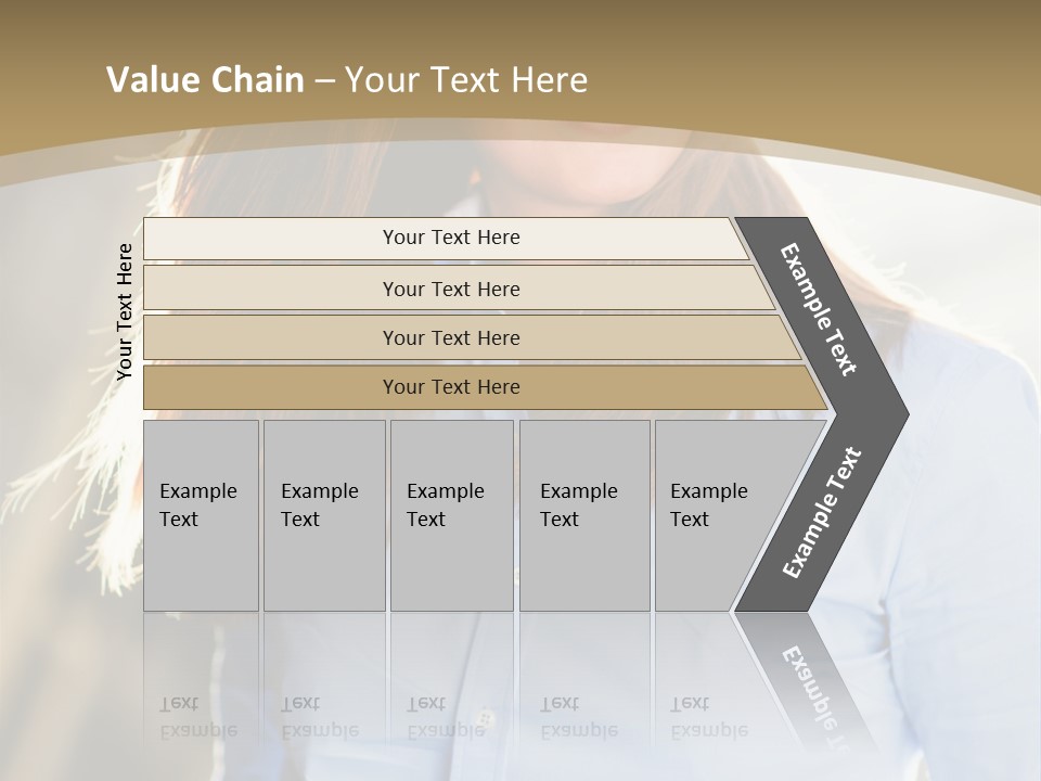 Walking Sunny Summer PowerPoint Template