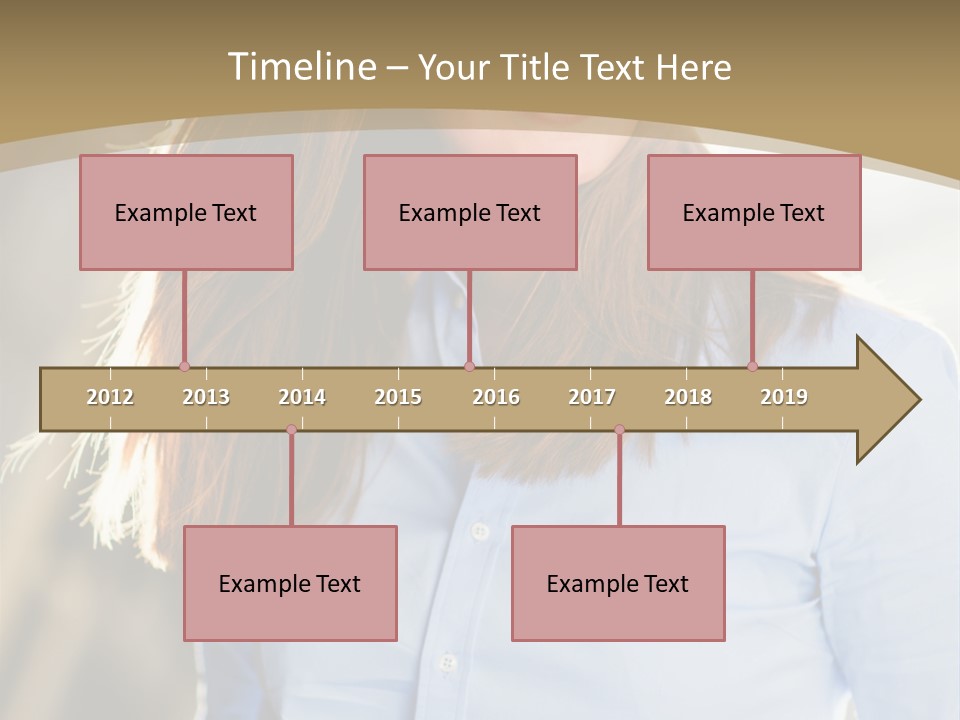 Walking Sunny Summer PowerPoint Template