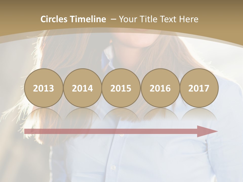 Walking Sunny Summer PowerPoint Template