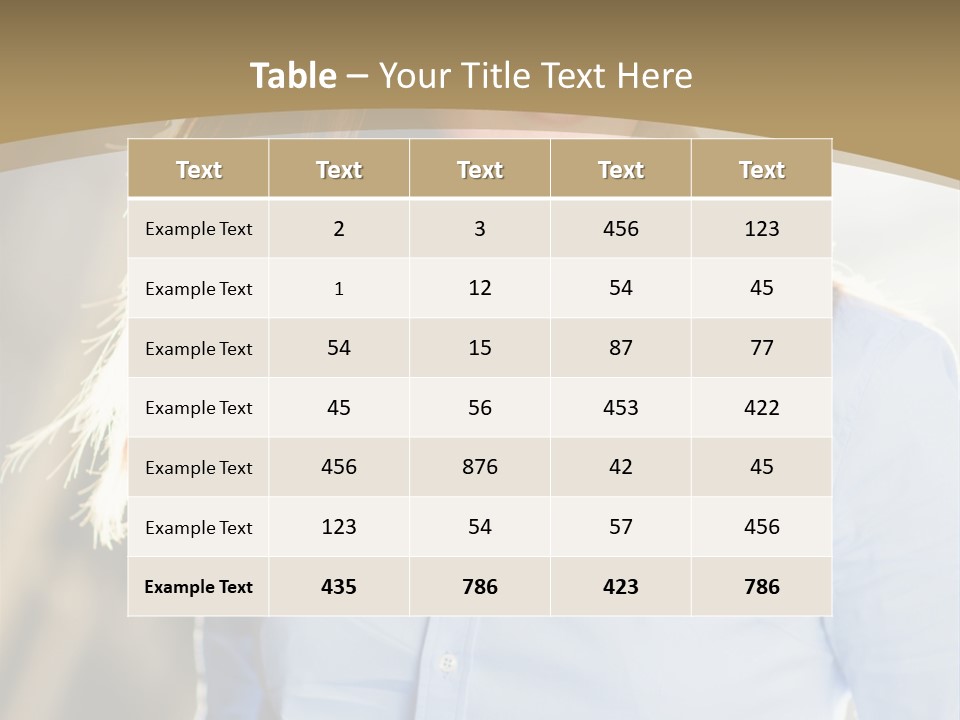 Walking Sunny Summer PowerPoint Template