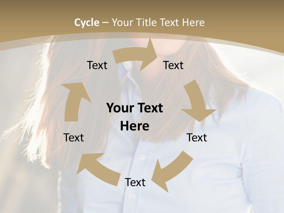 Walking Sunny Summer PowerPoint Template