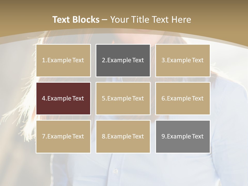 Walking Sunny Summer PowerPoint Template