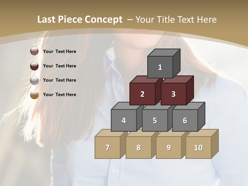 Walking Sunny Summer PowerPoint Template