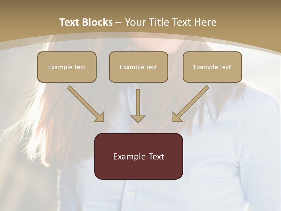 Walking Sunny Summer PowerPoint Template