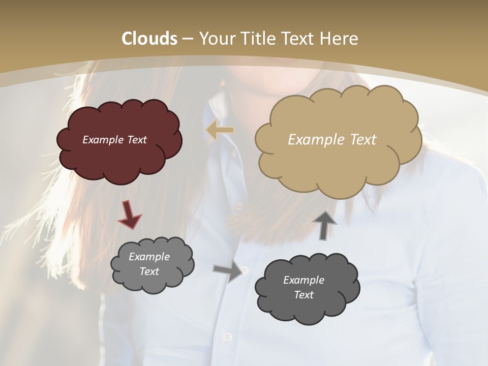 Walking Sunny Summer PowerPoint Template