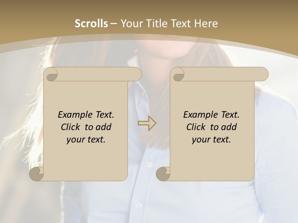 Walking Sunny Summer PowerPoint Template