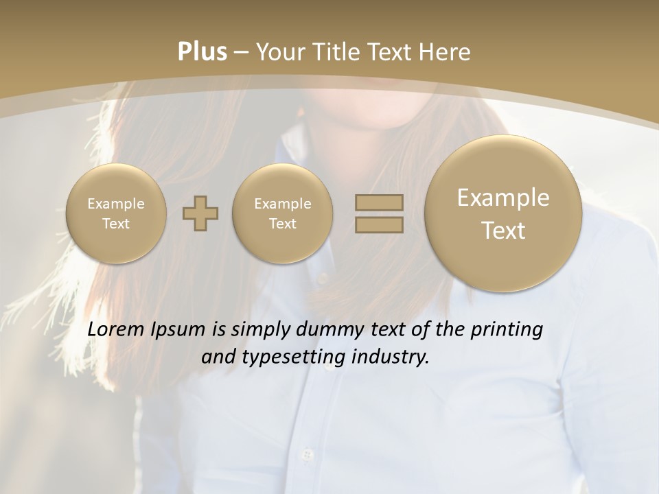 Walking Sunny Summer PowerPoint Template