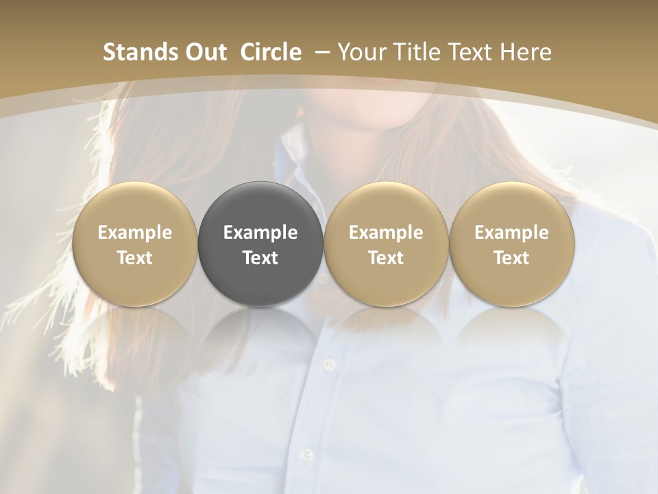 Walking Sunny Summer PowerPoint Template