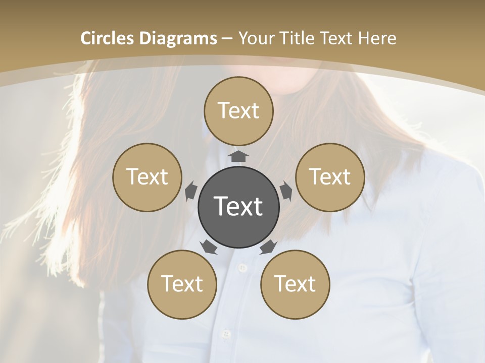 Walking Sunny Summer PowerPoint Template