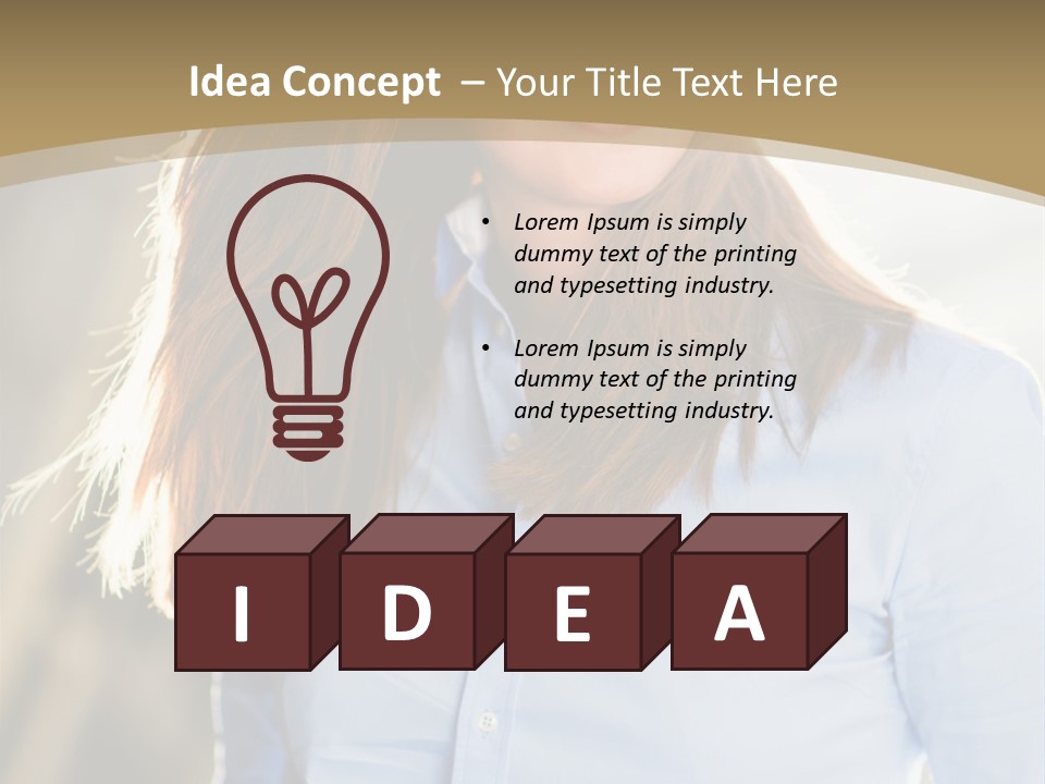 Walking Sunny Summer PowerPoint Template