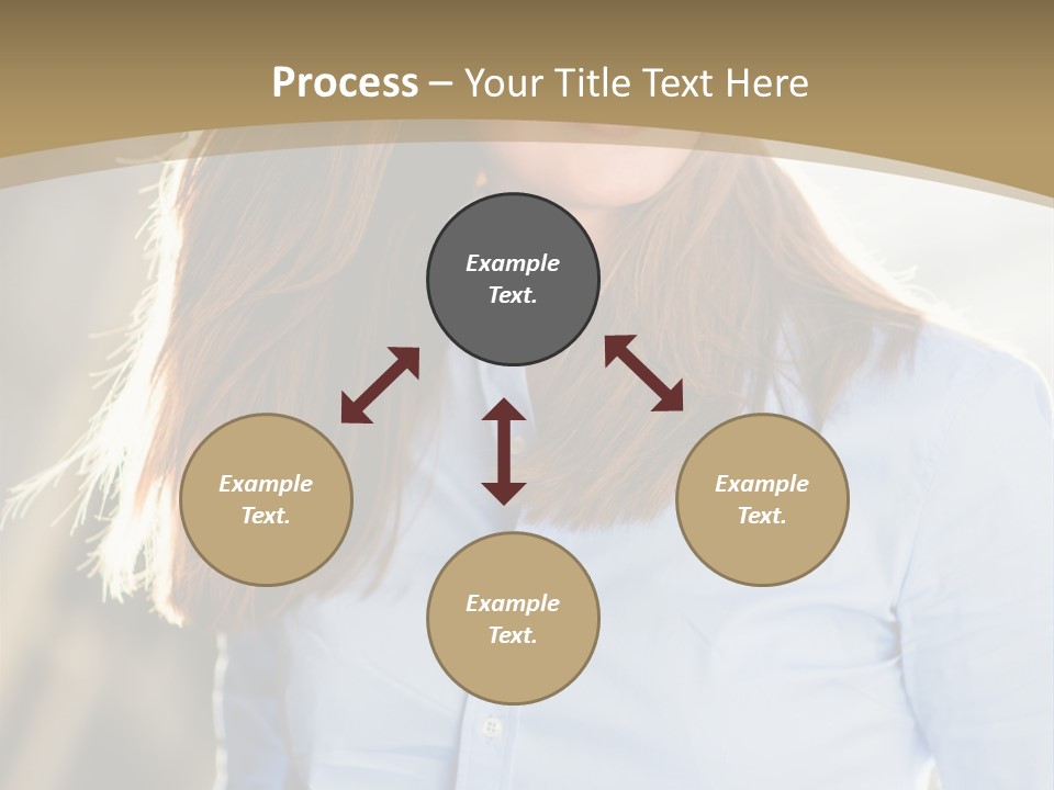 Walking Sunny Summer PowerPoint Template