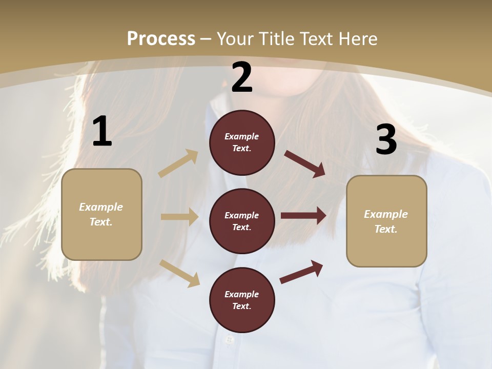 Walking Sunny Summer PowerPoint Template