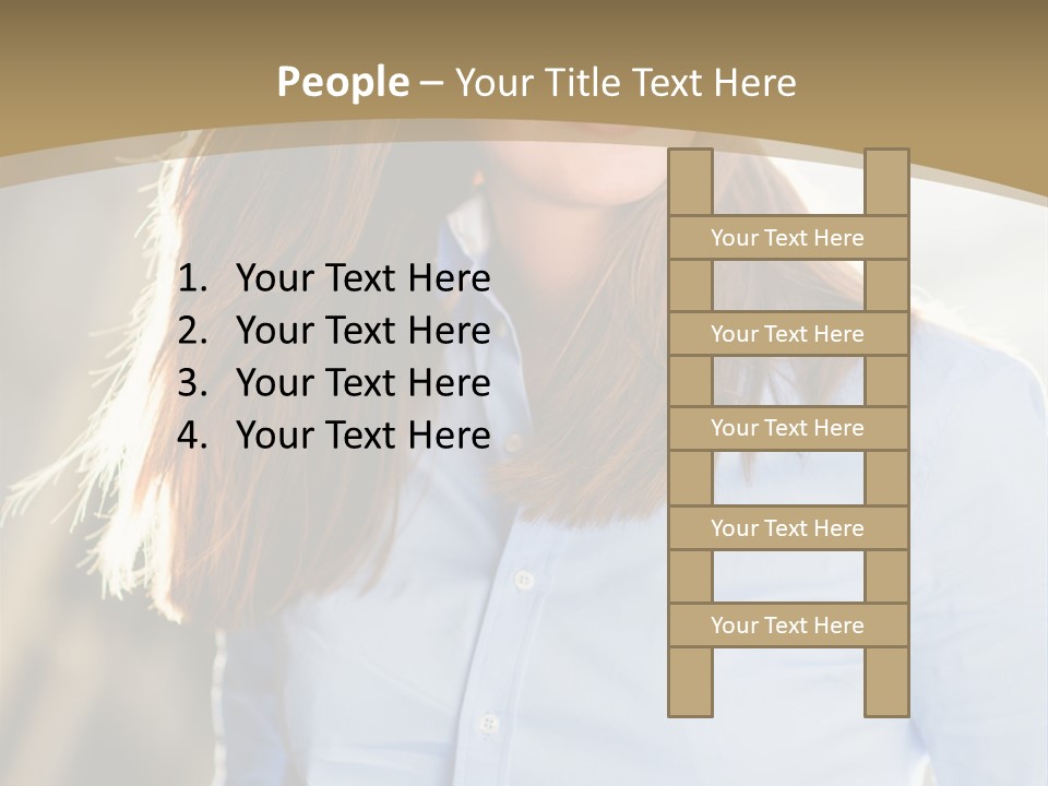 Walking Sunny Summer PowerPoint Template