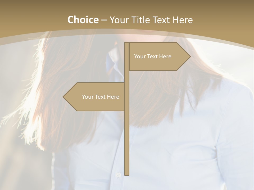 Walking Sunny Summer PowerPoint Template