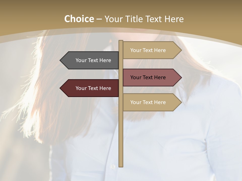 Walking Sunny Summer PowerPoint Template