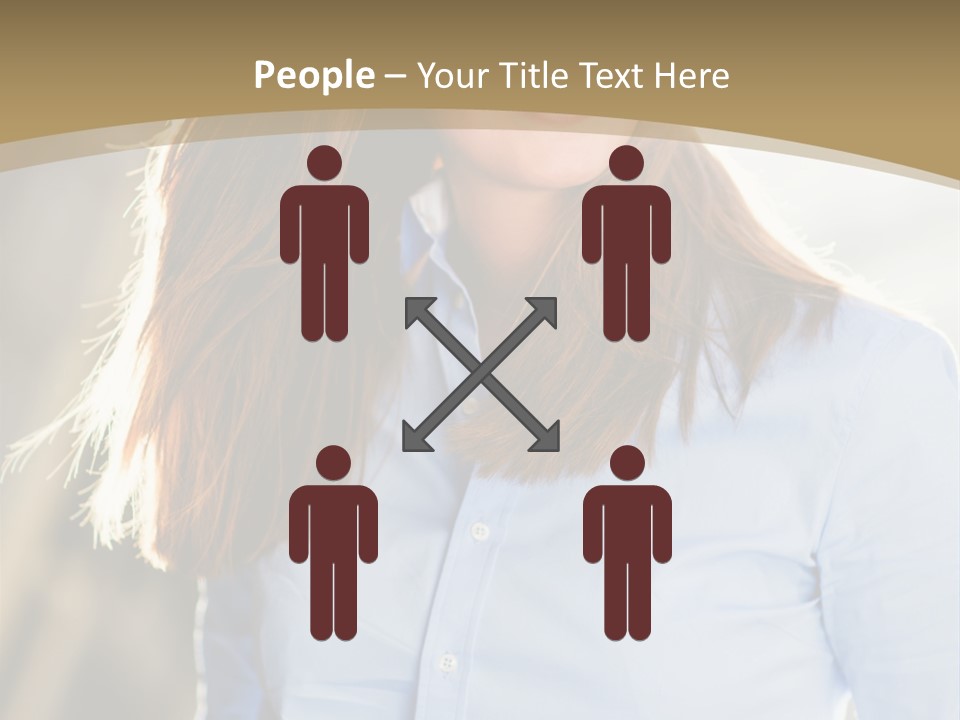 Walking Sunny Summer PowerPoint Template