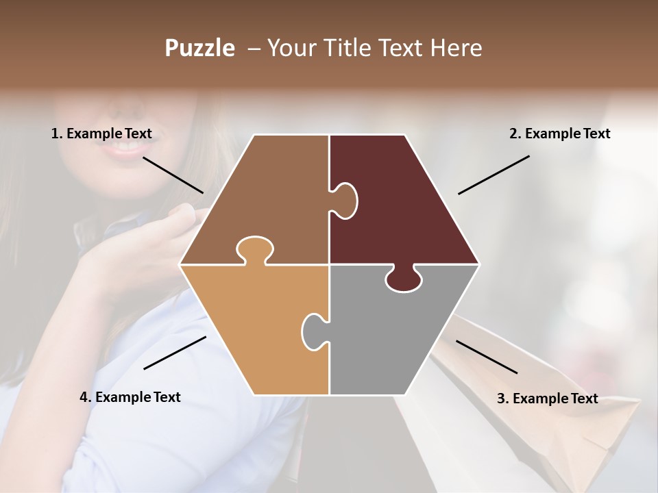 Outdoors Person Customer PowerPoint Template