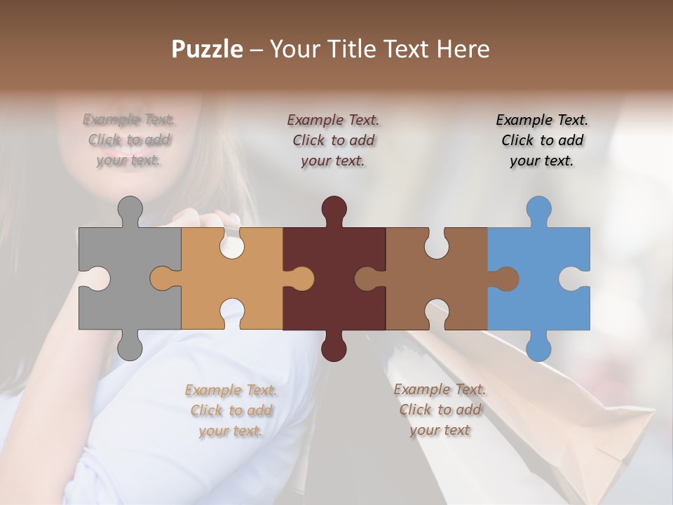 Outdoors Person Customer PowerPoint Template