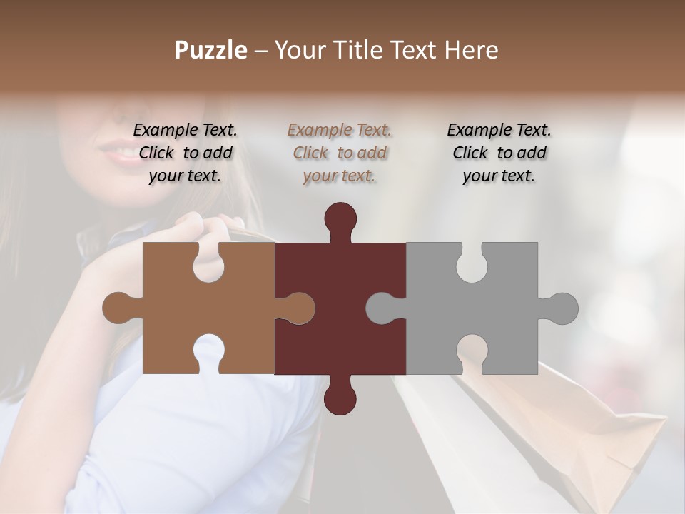 Outdoors Person Customer PowerPoint Template