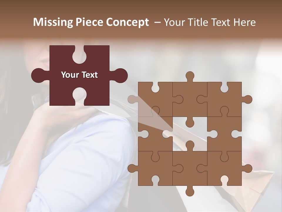 Outdoors Person Customer PowerPoint Template