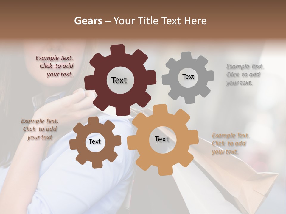 Outdoors Person Customer PowerPoint Template