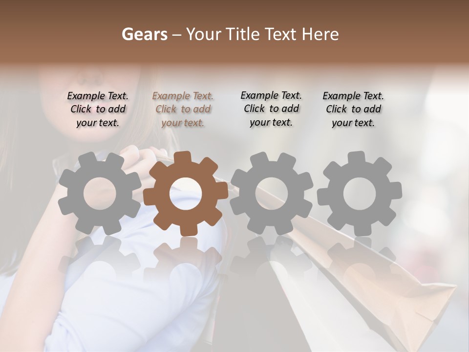 Outdoors Person Customer PowerPoint Template