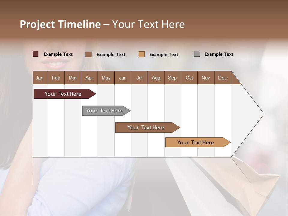 Outdoors Person Customer PowerPoint Template