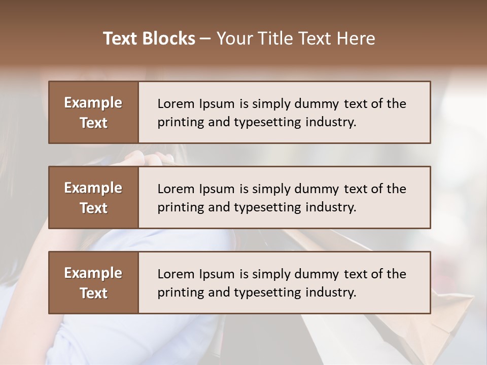 Outdoors Person Customer PowerPoint Template