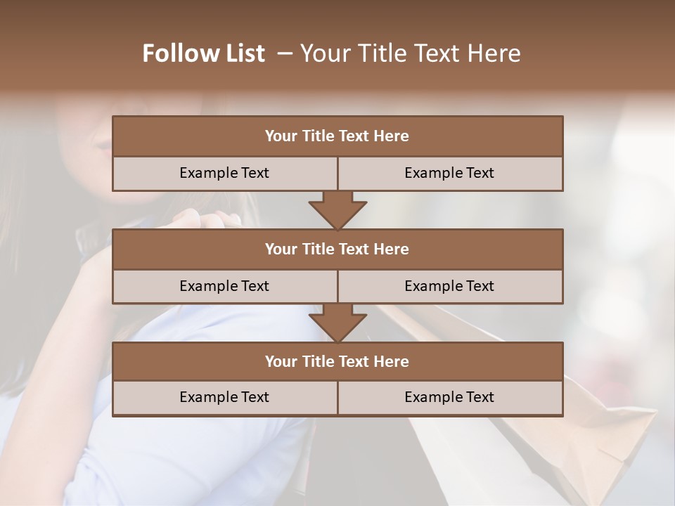 Outdoors Person Customer PowerPoint Template