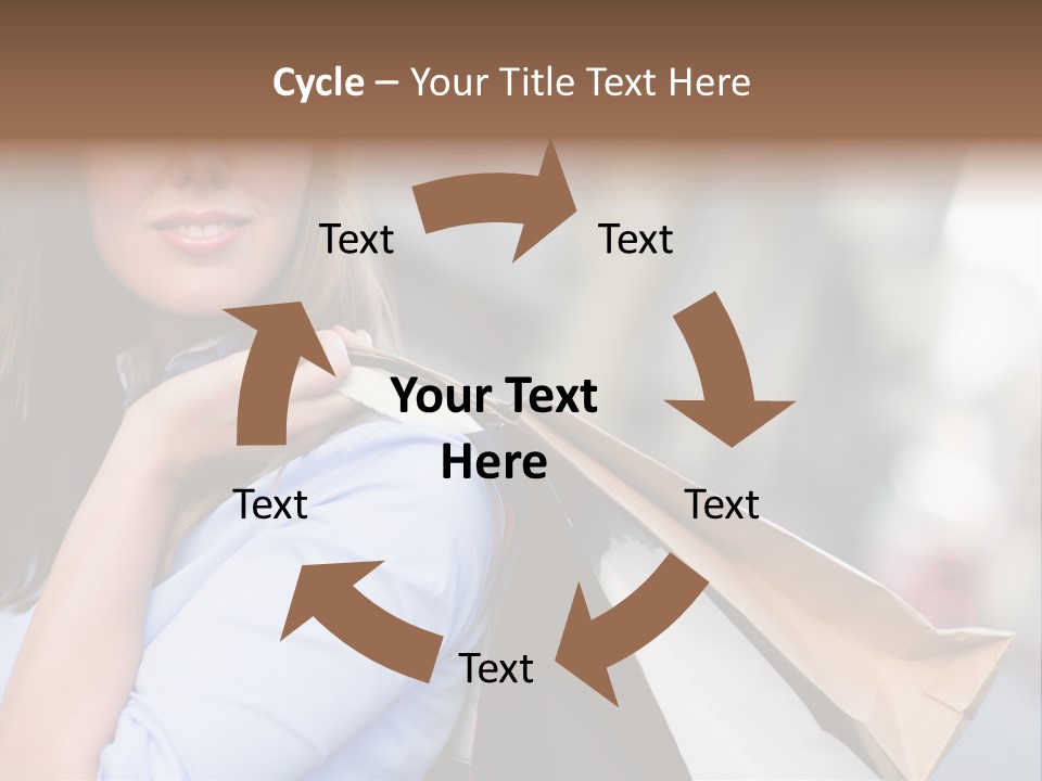 Outdoors Person Customer PowerPoint Template