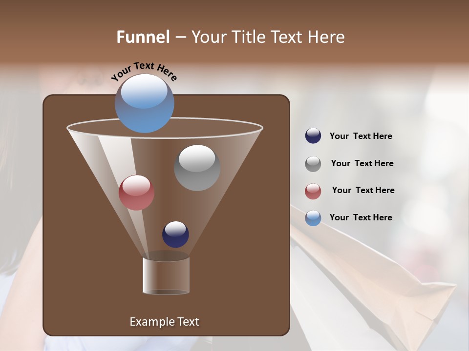 Outdoors Person Customer PowerPoint Template
