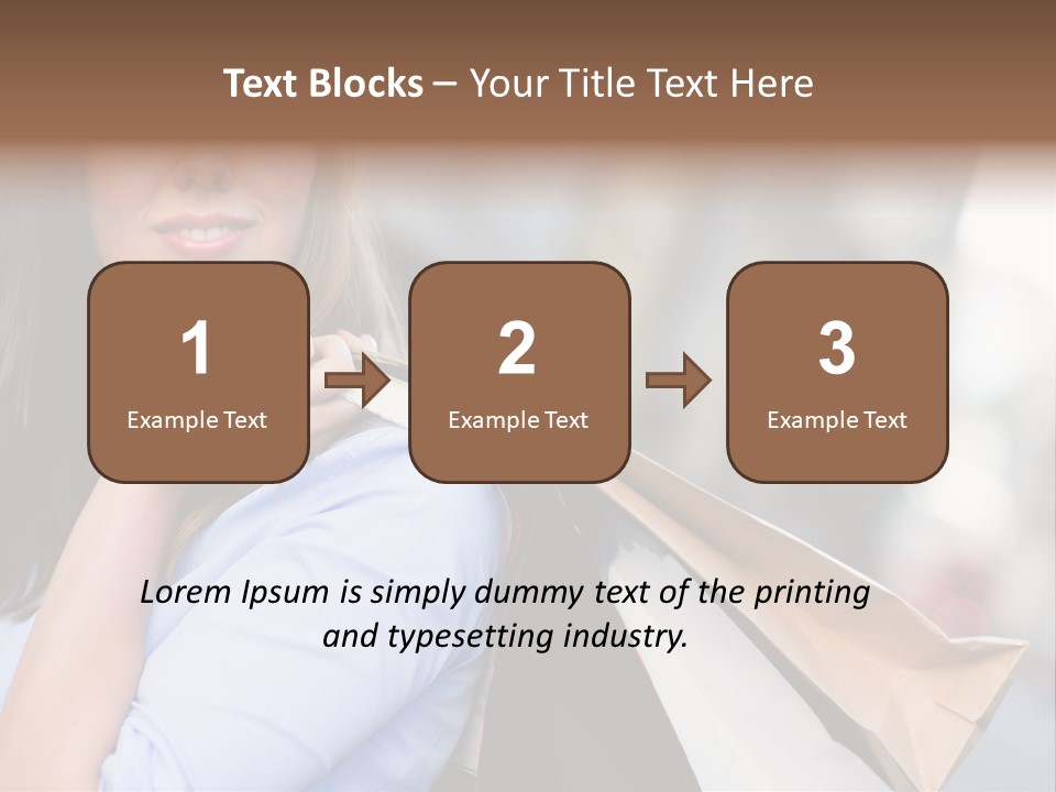 Outdoors Person Customer PowerPoint Template