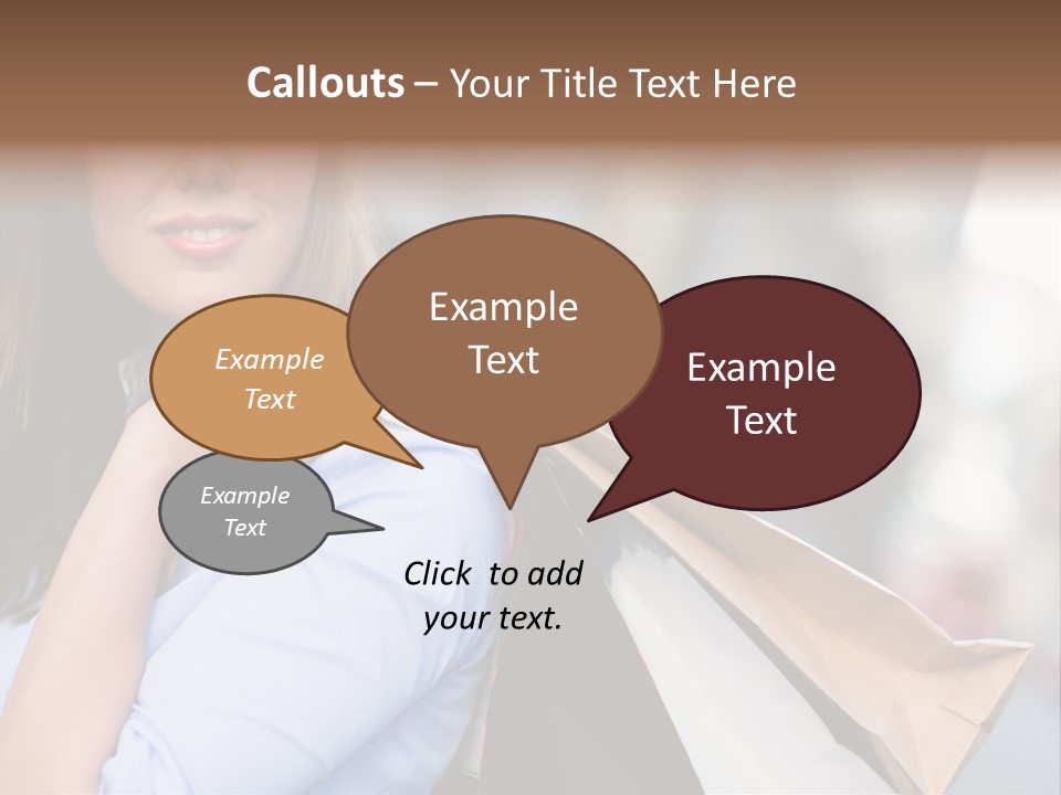 Outdoors Person Customer PowerPoint Template