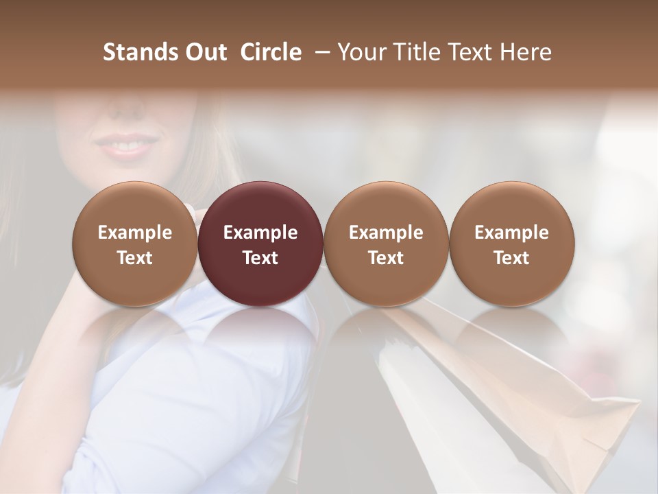 Outdoors Person Customer PowerPoint Template