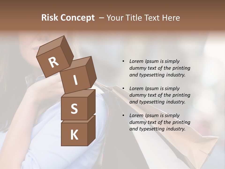 Outdoors Person Customer PowerPoint Template