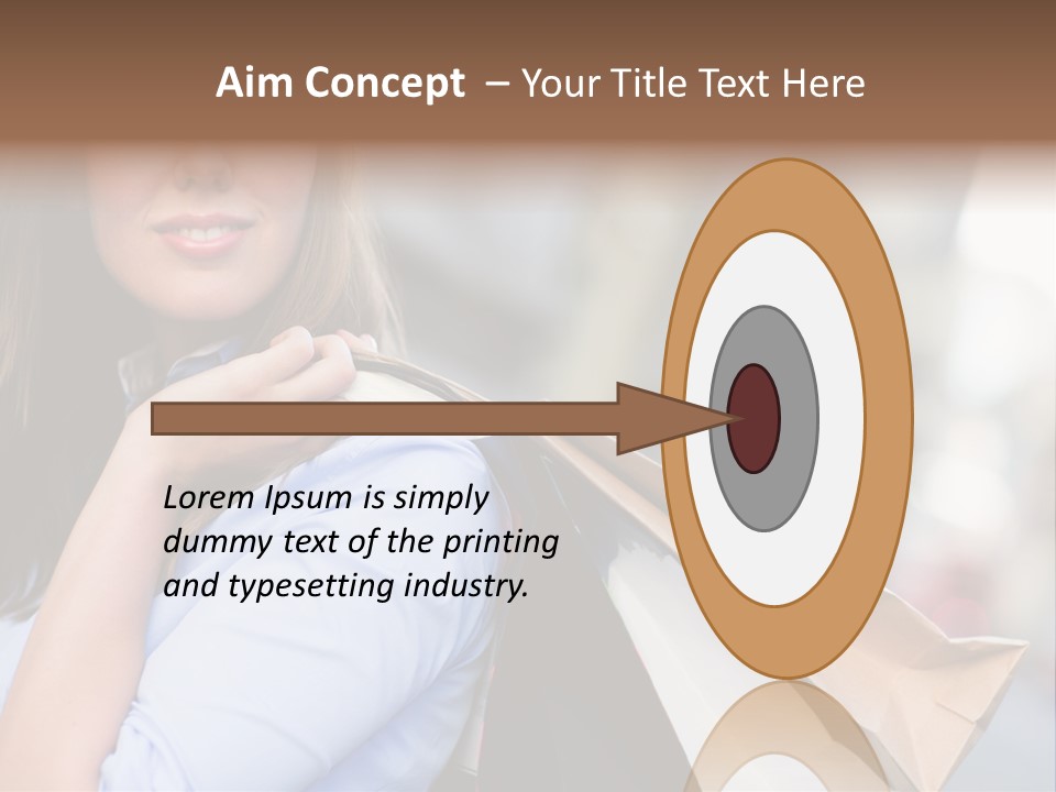 Outdoors Person Customer PowerPoint Template