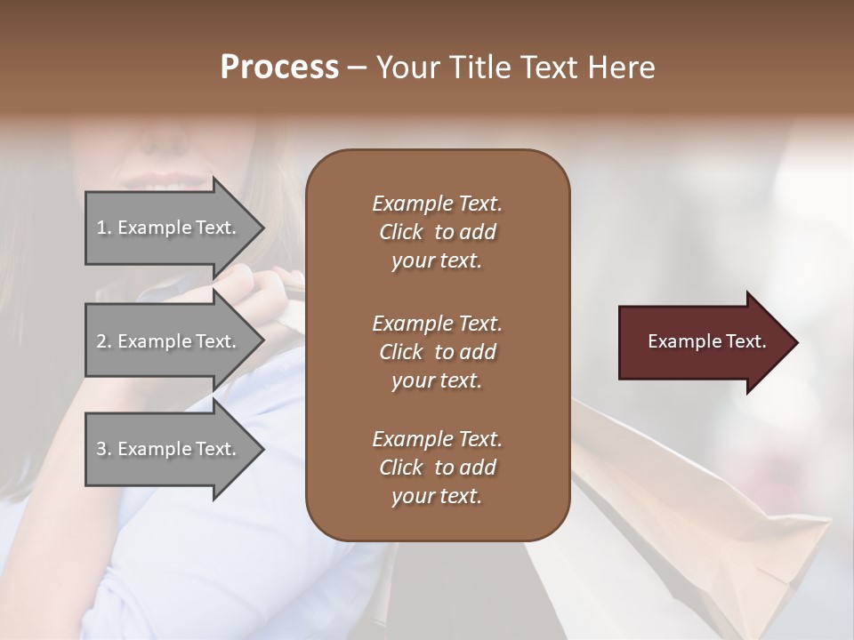 Outdoors Person Customer PowerPoint Template
