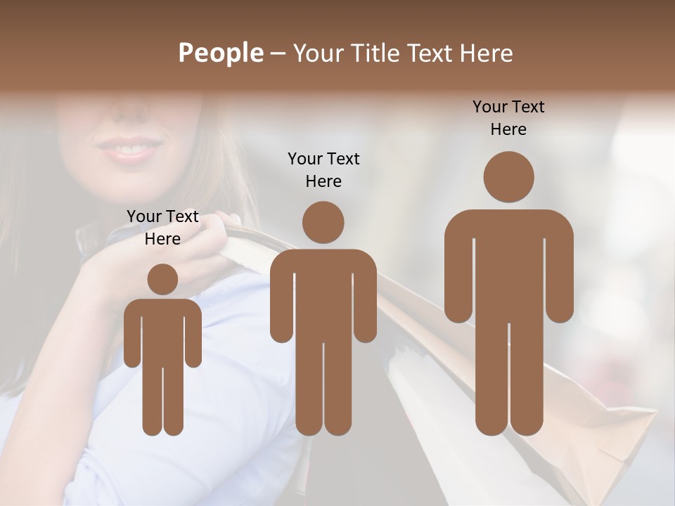 Outdoors Person Customer PowerPoint Template