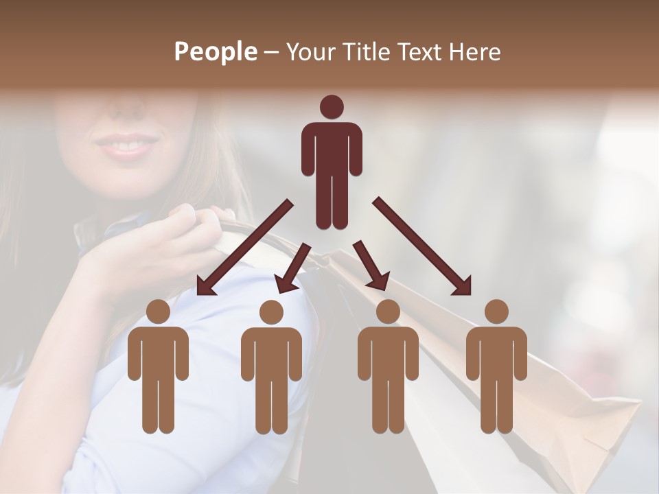 Outdoors Person Customer PowerPoint Template