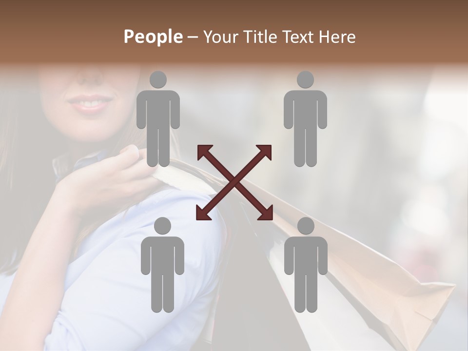 Outdoors Person Customer PowerPoint Template