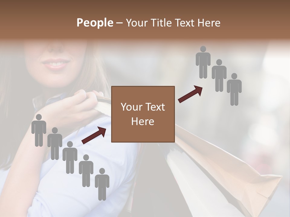 Outdoors Person Customer PowerPoint Template