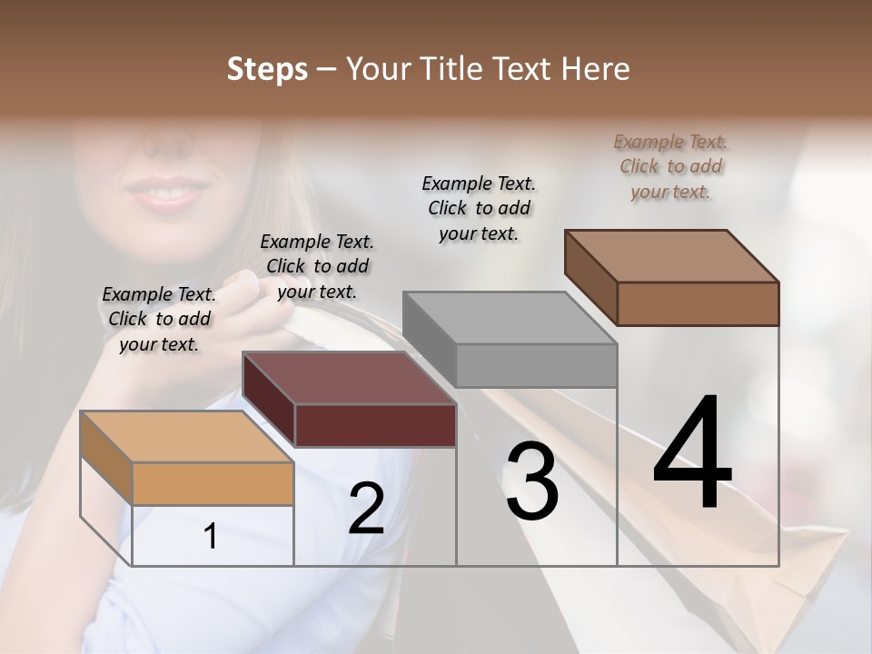 Outdoors Person Customer PowerPoint Template