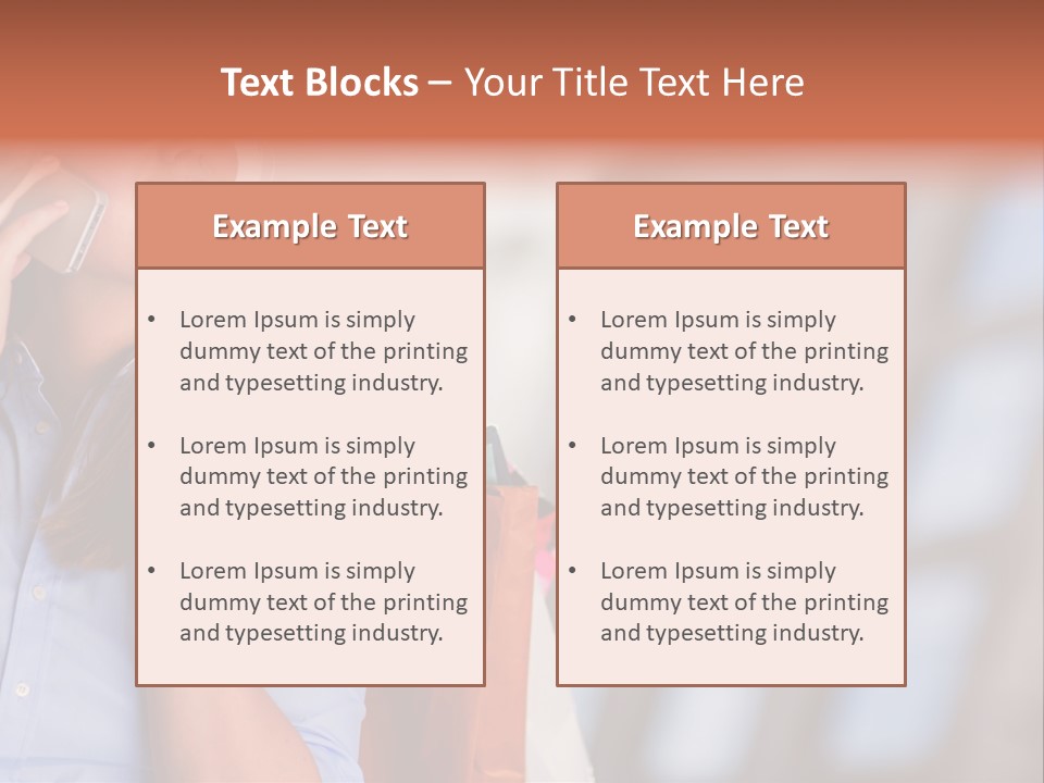 Calling Street Joyful PowerPoint Template
