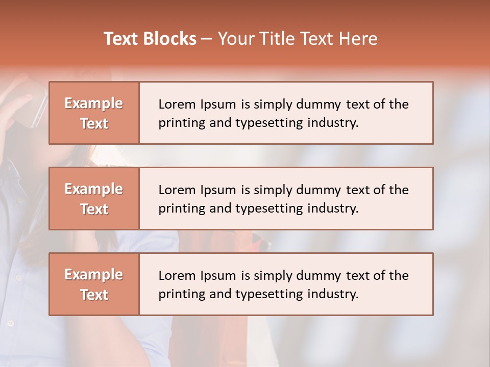 Calling Street Joyful PowerPoint Template